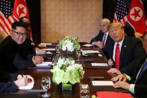 Srečanje Donalda Trumpa in Kim Jong-una v Singapurju