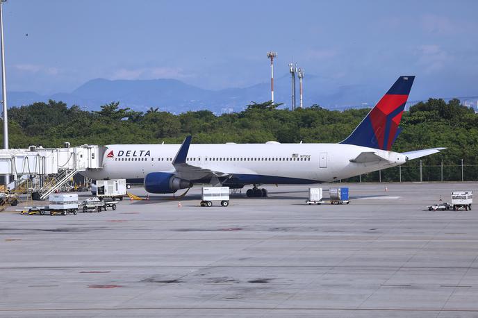 Delta Air Lines, letalo | Letalo družbe Delta je bilo iz Salt Lake Cityja namenjeno v Amsterdam. | Foto Guliverimage