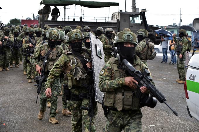 Ekvador, zapor, policija, vojska, pobeg iz zapora, kartel, mamila | Foto: Reuters