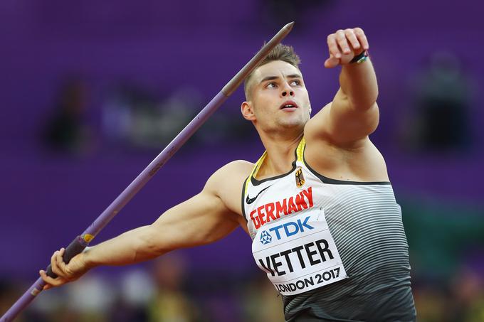 Johannes Vetter je spet ponižal tekmece. | Foto: Getty Images