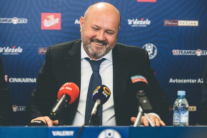 Valerij Kolotilo je komaj čakal, da je lahko celjski klub prvi dan novega leta obelodanil sodelovanje z novim trenerjem. | Foto: Grega Valančič/Sportida