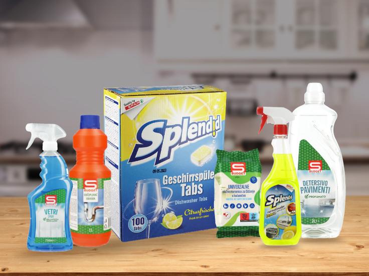 Vsakodnevna čistila izberite iz cenejših linij, več denarja pa raje namenite za specifična, specializirana čistila. | Foto: Spar Slovenija d.o.o.