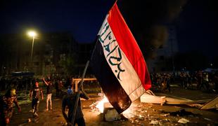 Iraški premier napovedal, da bo upošteval zahteve protestnikov #video