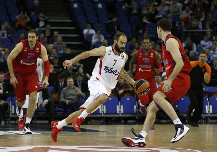 Tudi vzornik slovenskega dragulja Vassilis Spanoulis ima zanj samo besede hvale. | Foto: Reuters