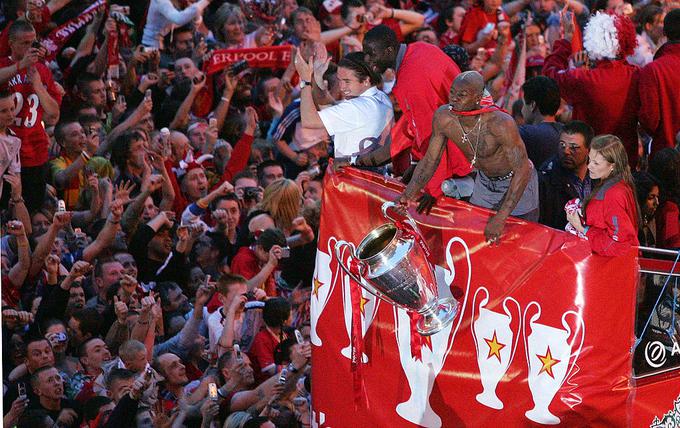 Z Liverpoolom je leta 2005 osvojil ligo prvakov.  | Foto: Getty Images