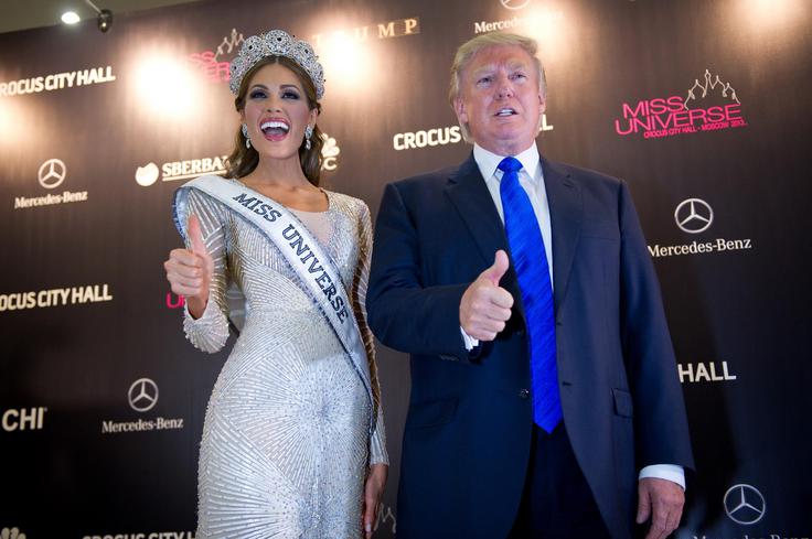 Donald Trump na prireditvi Miss Universe v Moskvi leta 2013 | Foto: Profimedia
