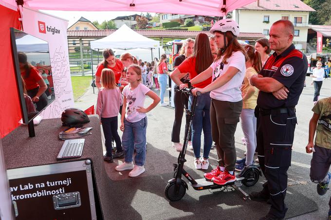 Križišče mikromobilnosti v Preski (5) | Foto: Zavarovalnica Triglav