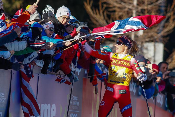 Therese Johaug je še tretjič v karieri osvojila novoletno turnejo. | Foto: Gulliver/Getty Images