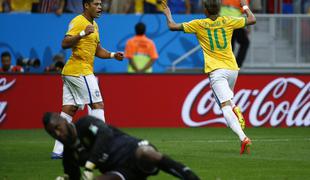 Brazilija na vrh skupine, Neymar na vrh lestvice strelcev