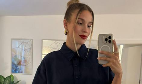 Po rojstvu druge hčerke se je oglasila Dončićeva zaročenka #foto