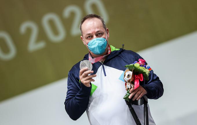 Franček Gorazd Tiršek je v Tokiu osvojil dve odličji. | Foto: Vid Ponikvar/Sportida