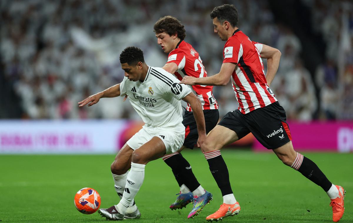 Jude Bellingham | Real Madrid je dobil prvo tekmo po izpadu iz lige prvakov. | Foto Reuters