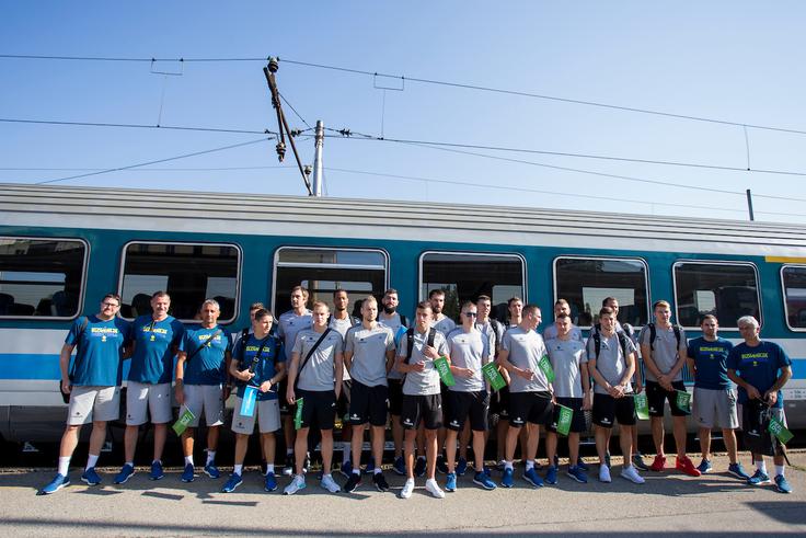 Najboljše, kar v tem trenutku po mnenju selektorja Igorja Kokoškova premore slovenska članska košarka. | Foto: Urban Urbanc/Sportida