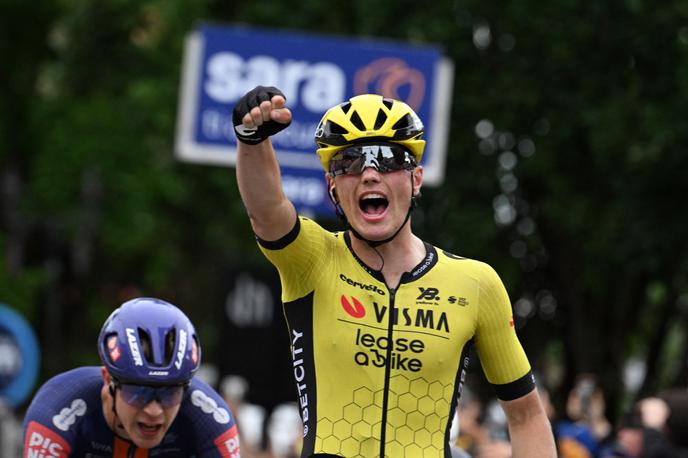 Olav Kooij, Giro 2025 | Olav Kooij je zmagovalec 12. etape letošnjega Gira. | Foto Reuters