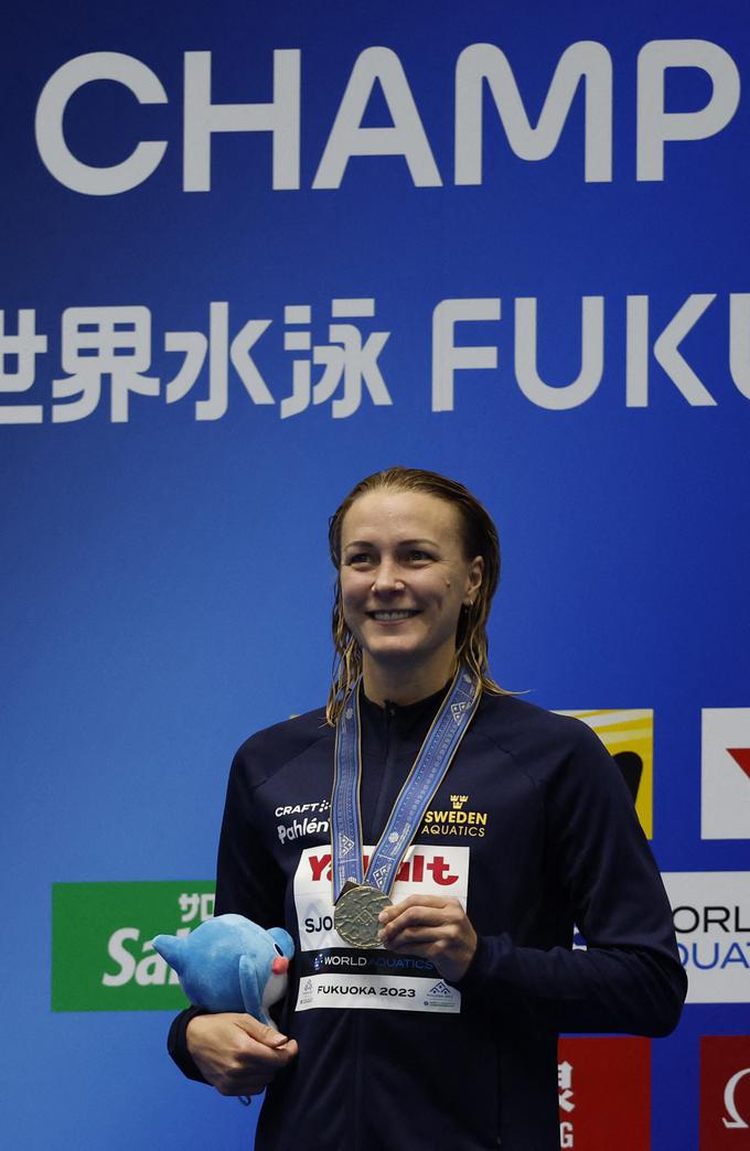 Sarah Sjöström je bila najboljša tudi na 50 m prosto. | Foto: Reuters