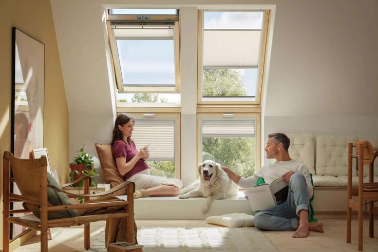 Notranja senčila VELUX_1200 | Foto: Velux