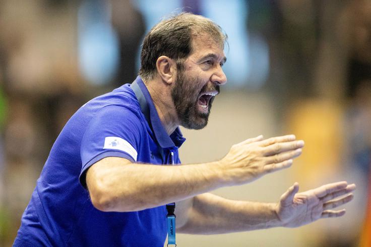 Črnogorski strokovnjak je bil po tekmi razočaran. | Foto: Vid Ponikvar/Sportida