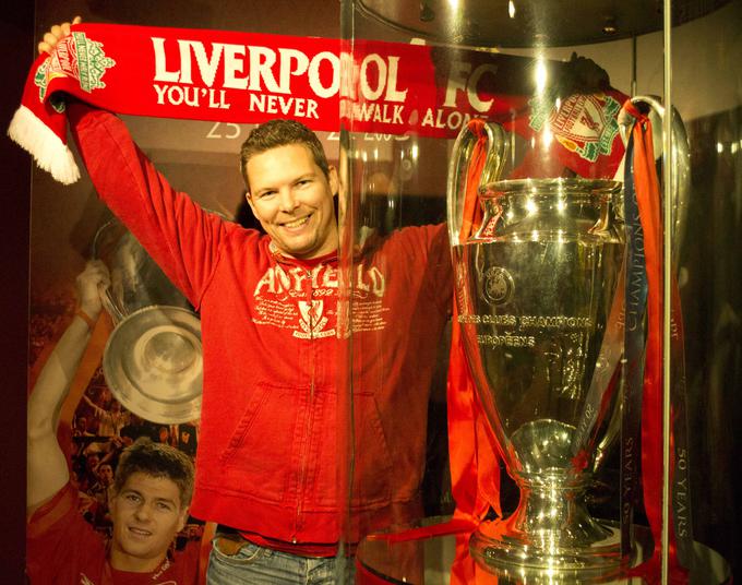 Liverpool je petkratni evropski prvak. | Foto: Osebni arhiv Tomaža Račiča