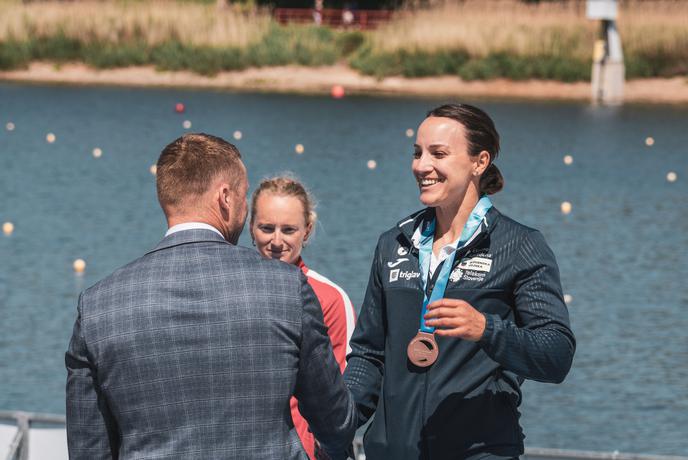 Za piko na i v Poznanju Anja Osterman tretja