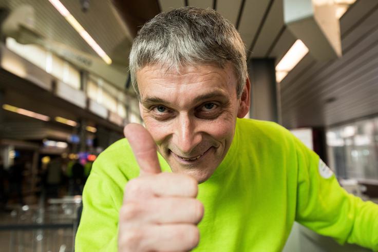 ..., kot zagotavlja dolgoletni "mojster" opreme risov Milan Dragan, niso ničesar pozabili. Upajo pa, da bo vse prišlo varno v Korejo. | Foto: Morgan Kristan / Sportida