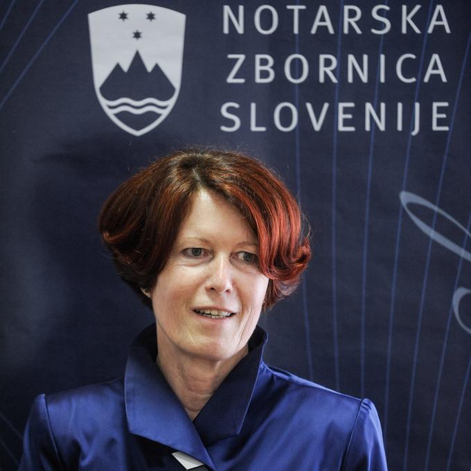 Sonja Kralj, predsednica notarske zbornice | Foto: STA ,