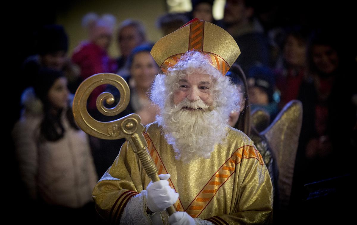 Miklavž v Ljubljani | Sveti Miklavž ali sveti Nikolaj je bil v 4. stoletju škof v mestu Mira, ki je današnji Demre v Turčiji. | Foto Ana Kovač