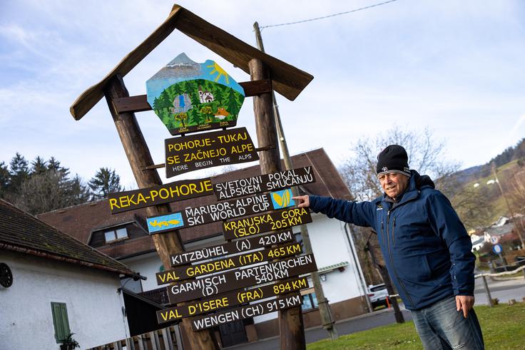 Andrej Rečnik ponosno pove, da se tu začnejo Alpe. | Foto: Matic Klanšek Velej/Sportida