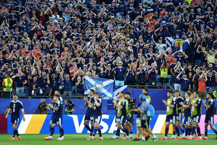 Škotska še ostaja v igri za napredovanje, a jo v zadnji tekmi skupinskega dela čaka dvoboj z Brazilijo. | Foto: Reuters