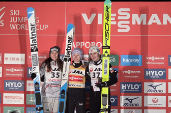 Nika Prevc do zmage na Japonskem! #video