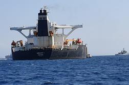 ZDA zavrle odločitev glede izpustitve iranskega tankerja v Gibraltarju