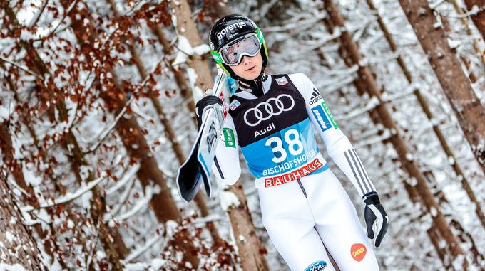 Cene je v Oberstdorfu prvič preletel mejo 200 metrov. | Foto: Sportida
