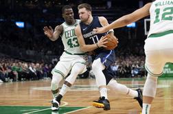 Neverjetni Dončić blestel v Bostonu, Dallas prekinil odmeven niz #video