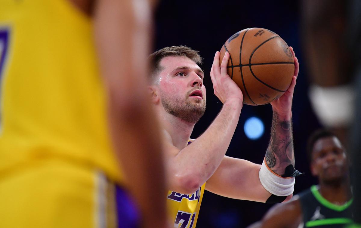 Los Angeles Lakers Luka Dončić | Luka Dončić je sodelovanje z LA Lakers sklenil do leta 2028. | Foto Reuters