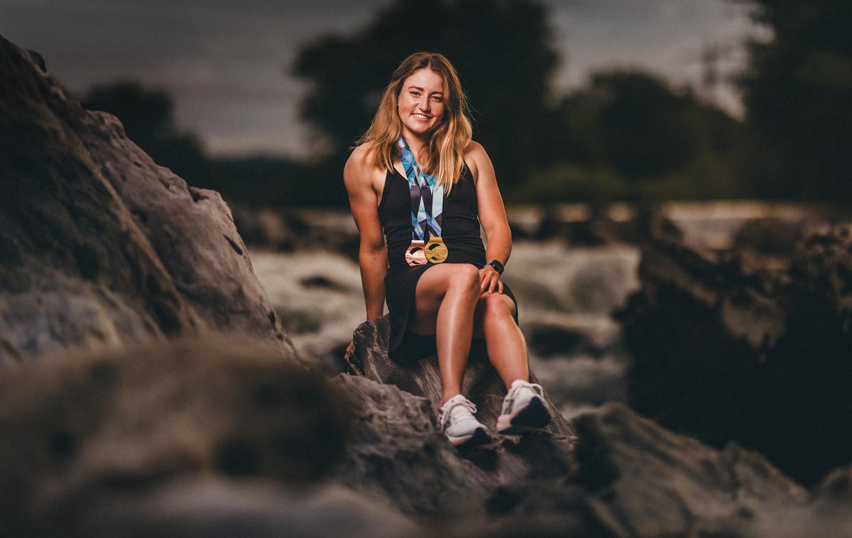 Eva Alina Hočevar | Eva Alina Hočevar je prvi del sezone opravila sanjsko. Kaj pričakuje v nadaljevanju? | Foto Jure Lenarčič