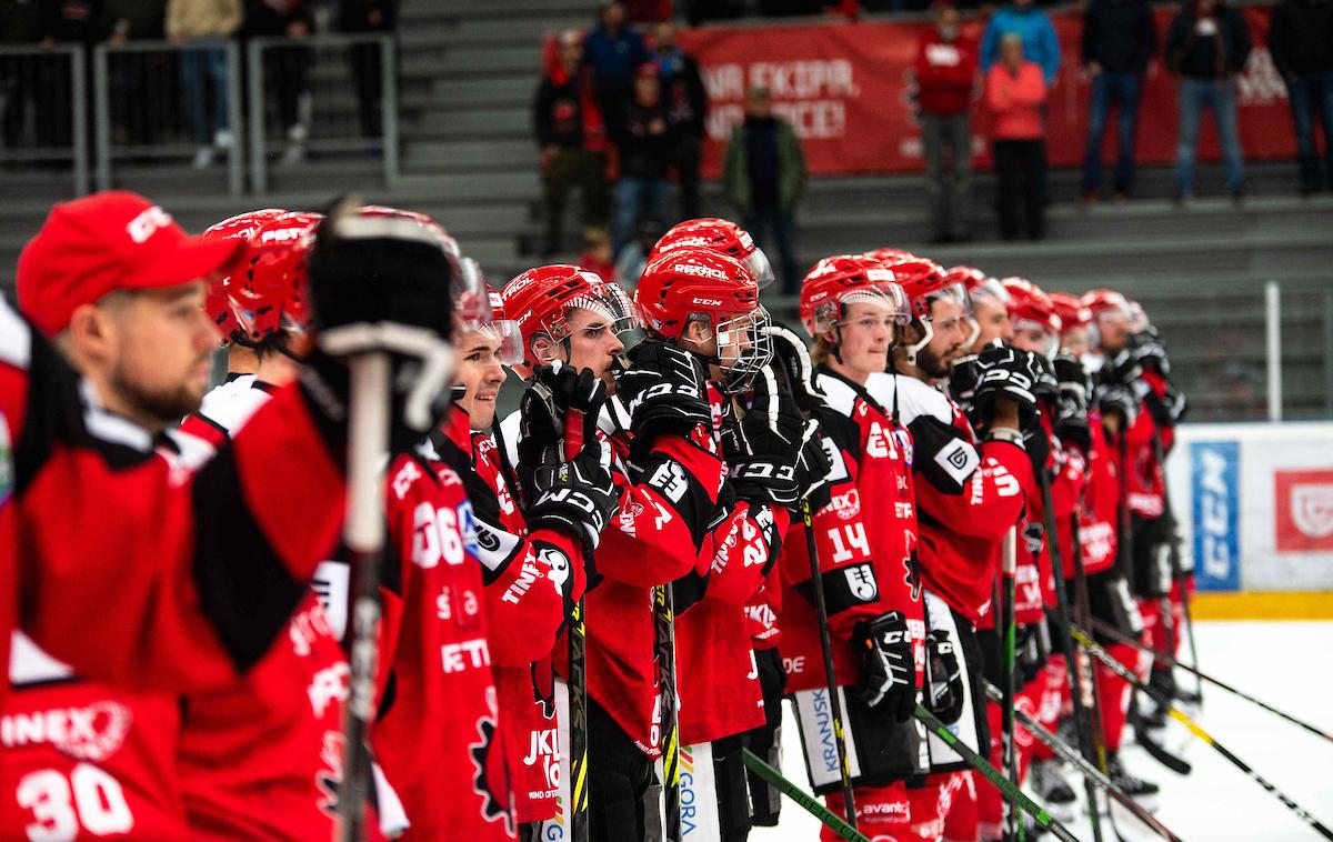 HDD Jesenice | Jeseničani so s 7:0 zmagali v Linzu. | Foto Peter Podobnik/Sportida