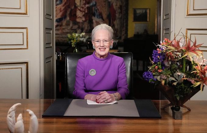 Kraljica Margareta je svoj odstop naznanila v tradicionalnem televizijskem nagovoru na zadnji dan leta 2023. | Foto: Reuters