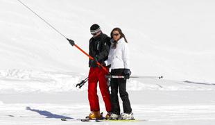 Meribel: tam smučajo William in Kate ter zakonca Beckham