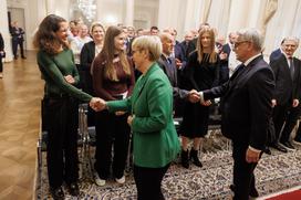 Športnik leta 2025, sprejem pri predsednici RS Nataši Pirc Musar