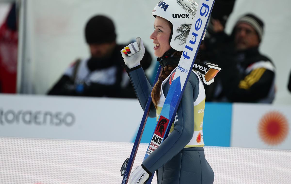 Juliane Seyfarth | Juliane Seyfarth je vpisala še četrto zmago v svetovnem pokalu. | Foto Reuters