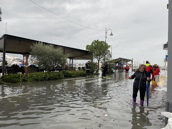 poplavljanje morja, Obala, poplave | Foto: Občina Izola