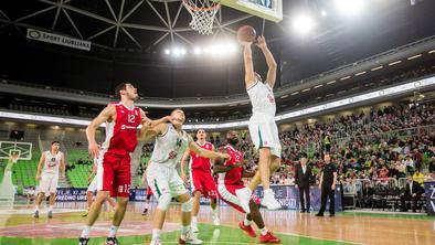Olimpija dolgo časa grozila, Crvena zvezda slavila