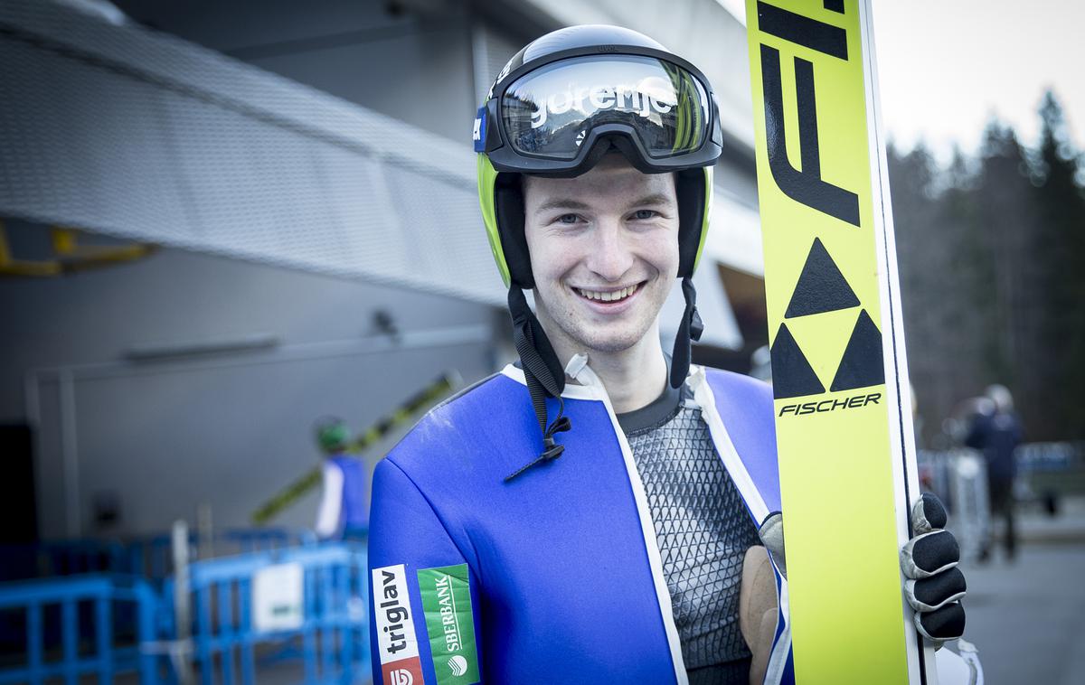 Žiga Jelar smučarski skoki | Žiga Jelar je bil najboljši slovenski orel v kvalifikacijah Lahtija. Zasedel je 18. mesto. | Foto Ana Kovač