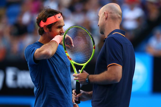Ivan Ljubičić in Roger Federer sta bila že prej v dobrih odnosih. | Foto: Guliverimage/Getty Images