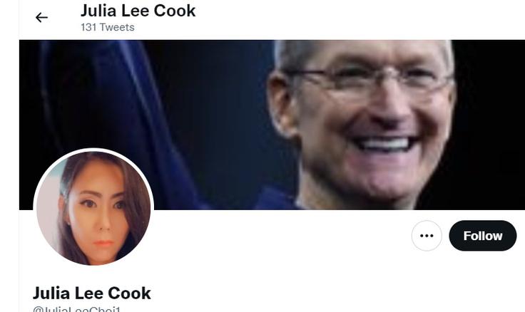 Julia Lee Cook je v resnici 45-letna ženska z vzhodne obale ZDA. | Foto: Twitter/Daily Loud