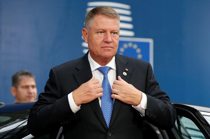 Klaus Iohannis | Kot kaže zadnja anketa romunske javnomnenjske agencije IMAS, Iohannis vodi daleč pred drugimi s 45,7-odsotno podporo.  | Foto Reuters