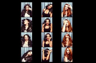 Originalne Sugababes v studiu s pevcem skupine Spector