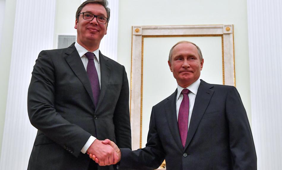 Srečala se bosta Putin in Vučić