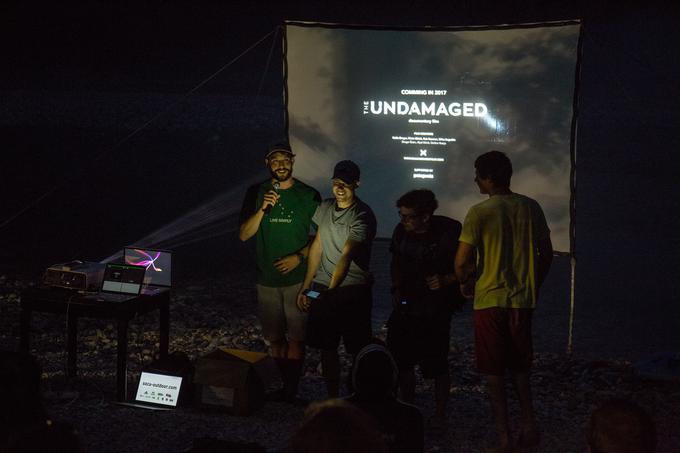 Projekt so predstavili tudi na Soča Outdoor Festivalu v Tolminu, kjer so predvajali tudi dražilnik za dokumentarni film, ki naj bi prihodnje leto ugledal luč sveta. | Foto: 