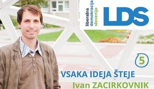 Kandidat LDS za župana Velenja Ivan Zacirkovnik: Mladi moramo odločati o svoji prihodnosti