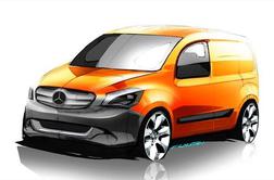 Mercedes-Benz s študijo urbanega kombija citan